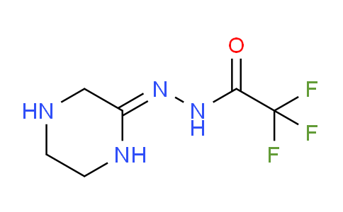 CAS No. 763105-70-0, 2,2,2-Trifluoro-N'-(piperazin-2-ylidene)acetohydrazide