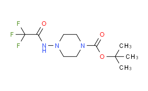 CAS No. 1198286-22-4, tert-Butyl 4-(2,2,2-trifluoroacetamido)piperazine-1-carboxylate