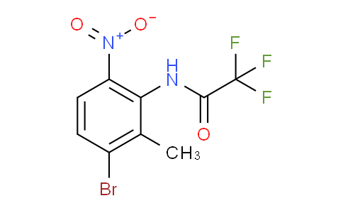 CAS No. 1325729-87-0, N-(3-bromo-2-methyl-6-nitrophenyl)-2,2,2-trifluoroacetamide
