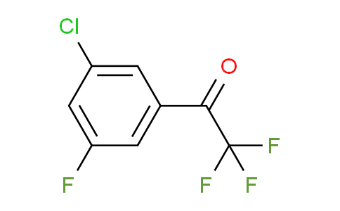 CAS No. 845823-07-6, 3'-Chloro-5'-fluoro-2,2,2-trifluoroacetophenone