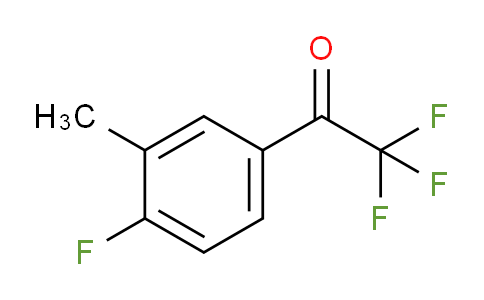 CAS No. 845823-10-1, 4'-Fluoro-3'-methyl-2,2,2-trifluoroacetophenone