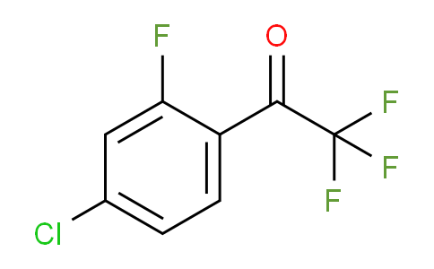 CAS No. 886370-99-6, 4'-Chloro-2'-fluoro-2,2,2-trifluoroacetophenone