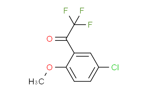 CAS No. 886371-34-2, 5'-Chloro-2'-methoxy-2,2,2-trifluoroacetophenone