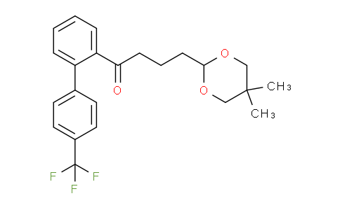 MC721475 | 898757-59-0 | 4-(5,5-Dimethyl-1,3-dioxan-2-yl)-2'-[(4-trifluoromethyl)phenyl]butyrophenone