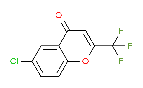 CAS No. 242460-35-1, 6-Chloro-2-(trifluoromethyl)-4H-chromen-4-one