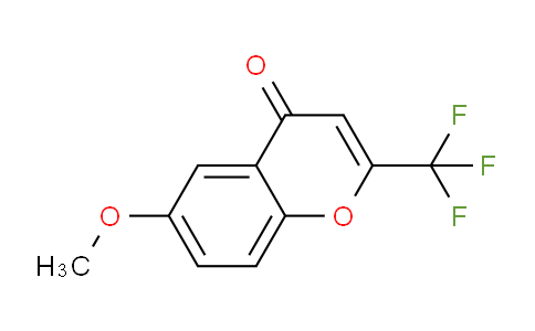 CAS No. 156909-16-9, 6-Methoxy-2-(trifluoromethyl)-4H-chromen-4-one