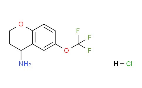 CAS No. 191608-20-5, 6-(Trifluoromethoxy)chroman-4-amine hydrochloride