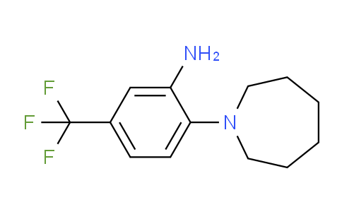 CAS No. 858126-26-8, 2-(Azepan-1-yl)-5-(trifluoromethyl)aniline