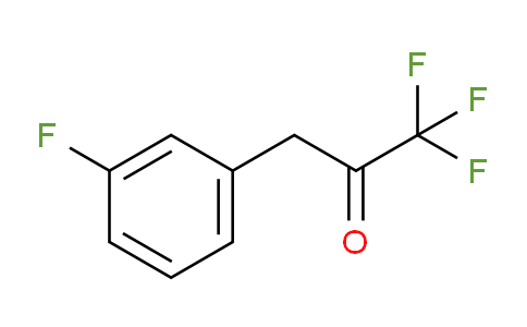 CAS No. 898787-55-8, 3-(3-Fluorophenyl)-1,1,1-trifluoro-2-propanone