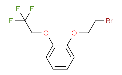CAS No. 160969-00-6, 1-(2-Bromoethoxy)-2-(2,2,2-trifluoroethoxy)benzene