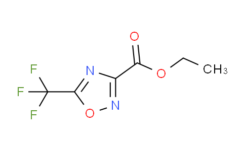 CAS No. 914773-13-0, Ethyl 5-(trifluoromethyl)-1,2,4-oxadiazole-3-carboxylate