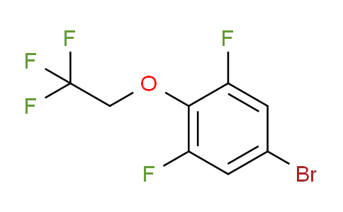 CAS No. 145767-78-8, 5-Bromo-1,3-difluoro-2-(2,2,2-trifluoroethoxy)benzene