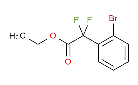 CAS No. 1180536-37-1, Ethyl 2-(2-bromophenyl)-2,2-difluoroacetate
