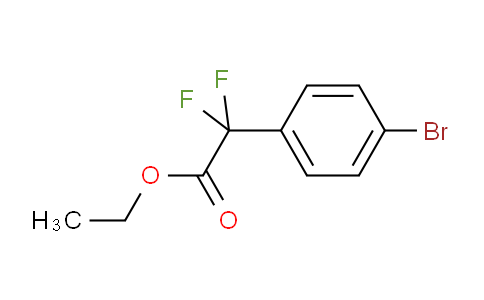 CAS No. 1004305-97-8, Ethyl 2-(4-bromophenyl)-2,2-difluoroacetate
