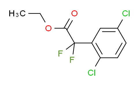 CAS No. 1215206-21-5, Ethyl 2-(2,5-dichlorophenyl)-2,2-difluoroacetate