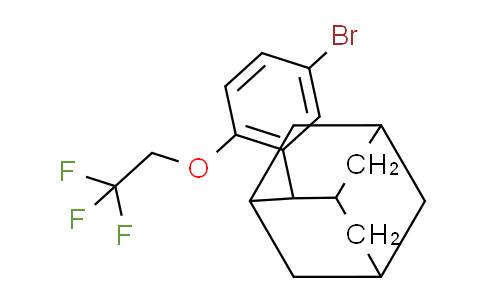 CAS No. 929000-50-0, 2-(5-Bromo-2-(2,2,2-trifluoroethoxy)phenyl)adamantane
