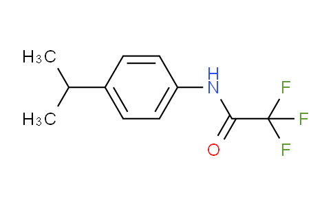 CAS No. 75999-61-0, 2,2,2-Trifluoro-N-(4-isopropylphenyl)acetamide