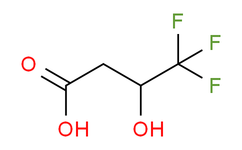 CAS No. 86884-21-1, 4,4,4-Trifluoro-3-hydroxybutanoic acid