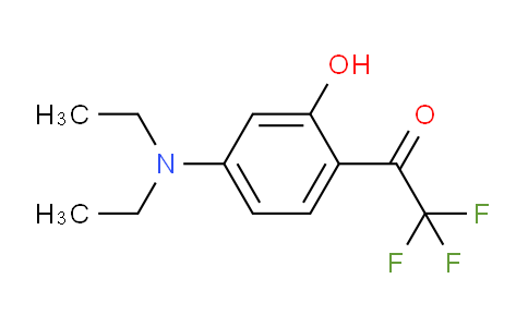 CAS No. 333303-11-0, 1-(4-(Diethylamino)-2-hydroxyphenyl)-2,2,2-trifluoroethanone