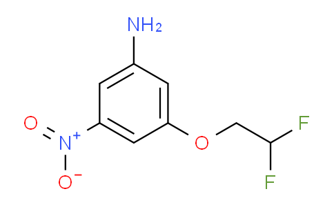 CAS No. 832738-23-5, 3-(2,2-Difluoroethoxy)-5-nitroaniline