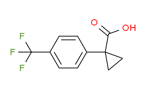 CAS No. 886366-13-8, 1-(4-(Trifluoromethyl)phenyl)cyclopropanecarboxylic acid