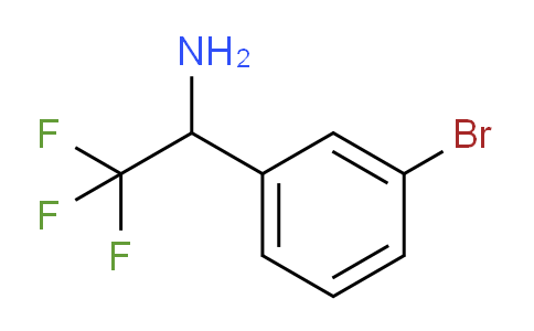 CAS No. 843608-45-7, 1-(3-Bromophenyl)-2,2,2-trifluoroethanamine