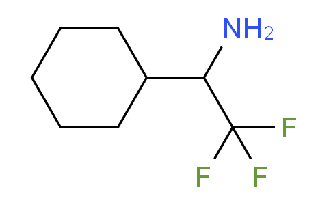 CAS No. 1078726-20-1, 1-Cyclohexyl-2,2,2-trifluoroethylamine