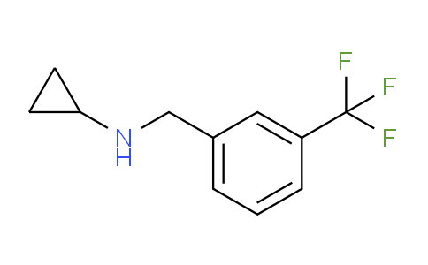 CAS No. 16065-24-0, N-(3-(Trifluoromethyl)benzyl)cyclopropanamine
