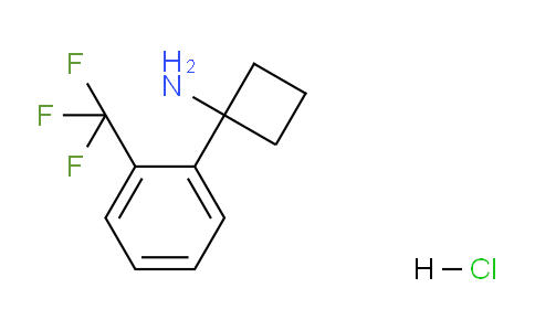 CAS No. 1314785-94-8, 1-(2-(Trifluoromethyl)phenyl)cyclobutanamine hydrochloride