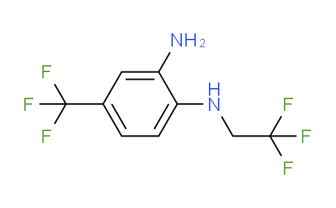 CAS No. 42379-57-7, 1-N-(2,2,2-trifluoroethyl)-4-(trifluoromethyl)-benzene-1,2-diamine