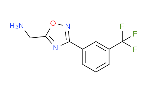 CAS No. 944905-99-1, (3-(3-(Trifluoromethyl)phenyl)-1,2,4-oxadiazol-5-yl)methanamine