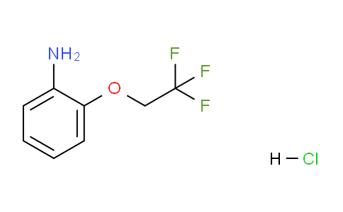 CAS No. 1049756-13-9, 2-(2,2,2-Trifluoroethoxy)phenylamine hydrochloride