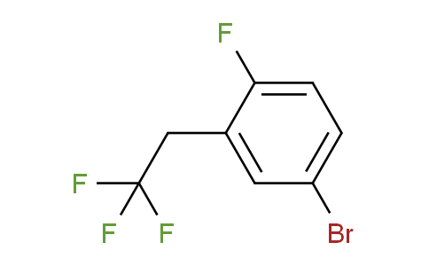 CAS No. 1186195-21-0, 4-Bromo-1-fluoro-2-(2,2,2-trifluoroethyl)benzene