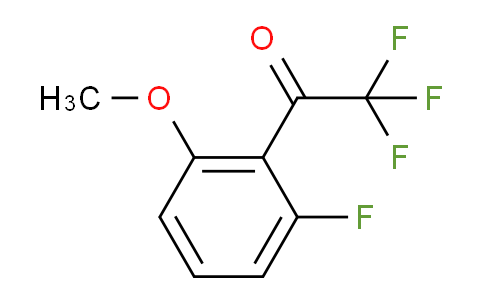 CAS No. 1208078-28-7, 2,2,2-Trifluoro-1-(2-fluoro-6-methoxyphenyl)ethanone