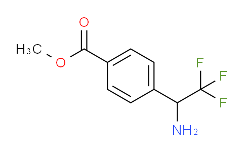 CAS No. 1270353-91-7, Methyl 4-(1-amino-2,2,2-trifluoroethyl)benzoate