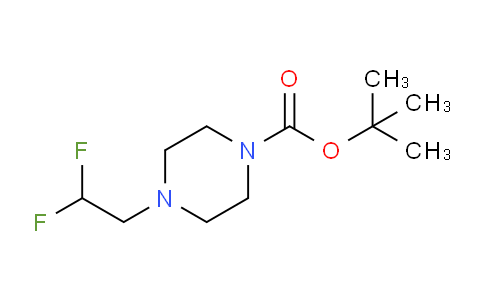DY721642 | 1225380-87-9 | tert-Butyl 4-(2,2-difluoroethyl)piperazine-1-carboxylate