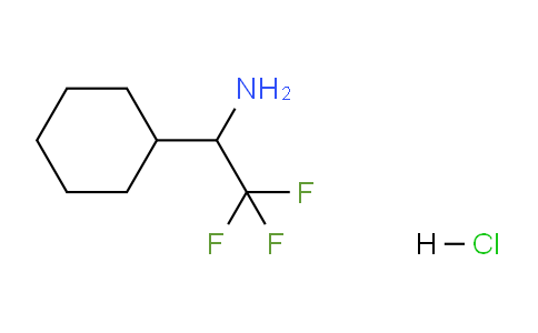 CAS No. 1376357-98-0, 1-Cyclohexyl-2,2,2-trifluoroethylamine hydrochloride