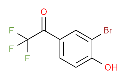 CAS No. 303143-05-7, 1-(3-Bromo-4-hydroxyphenyl)-2,2,2-trifluoroethanone
