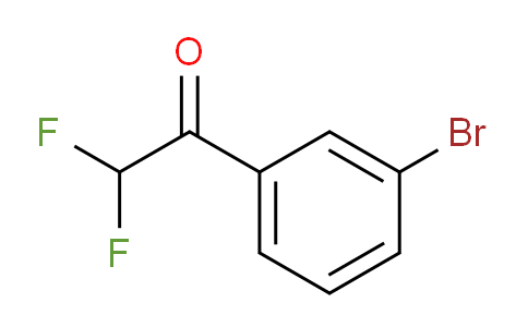 CAS No. 1002356-02-6, 1-(3-Bromophenyl)-2,2-difluoroethanone
