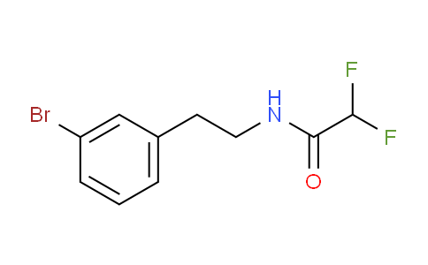 CAS No. 1010422-41-9, N-(3-Bromophenethyl)-2,2-difluoroacetamide