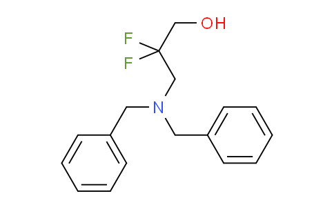 CAS No. 890147-32-7, 3-(Dibenzylamino)-2,2-difluoropropan-1-ol