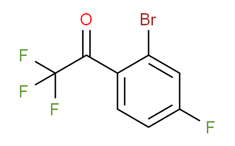 CAS No. 1086599-55-4, 1-(2-Bromo-4-fluorophenyl)-2,2,2-trifluoroethanone