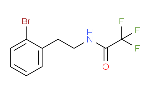 CAS No. 1057246-44-2, N-[2-(2-bromophenyl)ethyl]-2,2,2-trifluoroacetamide