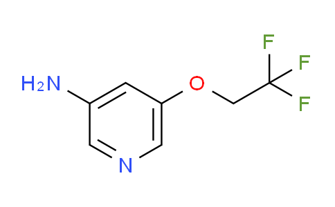 CAS No. 1566125-51-6, 5-(2,2,2-trifluoroethoxy)pyridin-3-amine