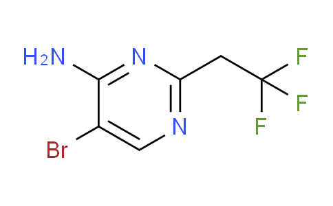 CAS No. 1502631-41-5, 5-bromo-2-(2,2,2-trifluoroethyl)pyrimidin-4-amine