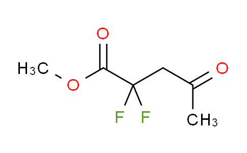 CAS No. 1810008-20-8, methyl 2,2-difluoro-4-oxopentanoate