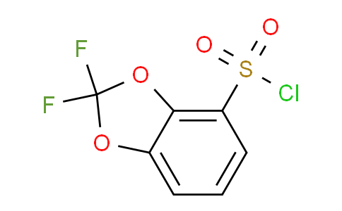 CAS No. 89819-42-1, 2,2-difluoro-2H-1,3-benzodioxole-4-sulfonyl chloride