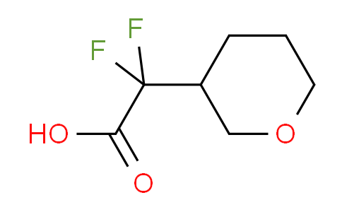 CAS No. 1780215-89-5, 2,2-difluoro-2-(oxan-3-yl)acetic acid
