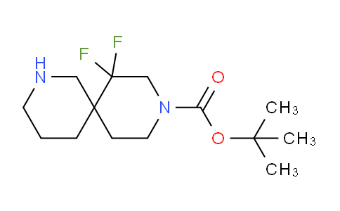 CAS No. 1784088-65-8, tert-butyl 7,7-difluoro-2,9-diazaspiro[5.5]undecane-9-carboxylate