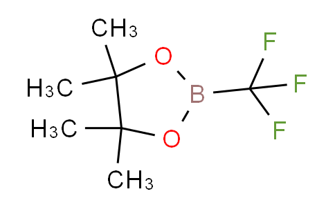 CAS No. 2096328-80-0, 4,4,5,5-tetramethyl-2-(trifluoromethyl)-1,3,2-dioxaborolane